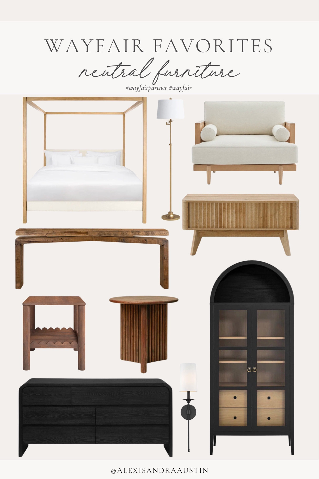 Fall is the perfect time for a little home refresh! Loving these neutral @wayfair picks that fit right into any space while bringing in cozy fall vibes. From soft textures to versatile designs, these pieces are perfect for upgrading your home for the season

#wayfair #wayfairpartner

Home finds, Wayfair favorites, neutral home, aesthetic finds, furnitures favorites, neutral wood tones, arch cabinet, side table, accent chair, canopy bed, coffee table, dresser finds, fall refresh, gold lamp, floor lamp, gold detail, console table, living room refresh, bedroom refresh, shop the look!

#LTKHome #LTKSeasonal #LTKStyleTip