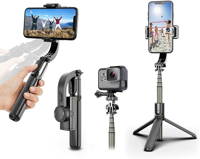 Selfie Stick Gimbal Stabilizer, UPXON 360° Rotation Tripod with Wireless Remote, Portable Phone ... | Amazon (US)