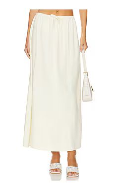 WeWoreWhat Tie Waist Skirt in Antique White from Revolve.com | Revolve Clothing (Global)