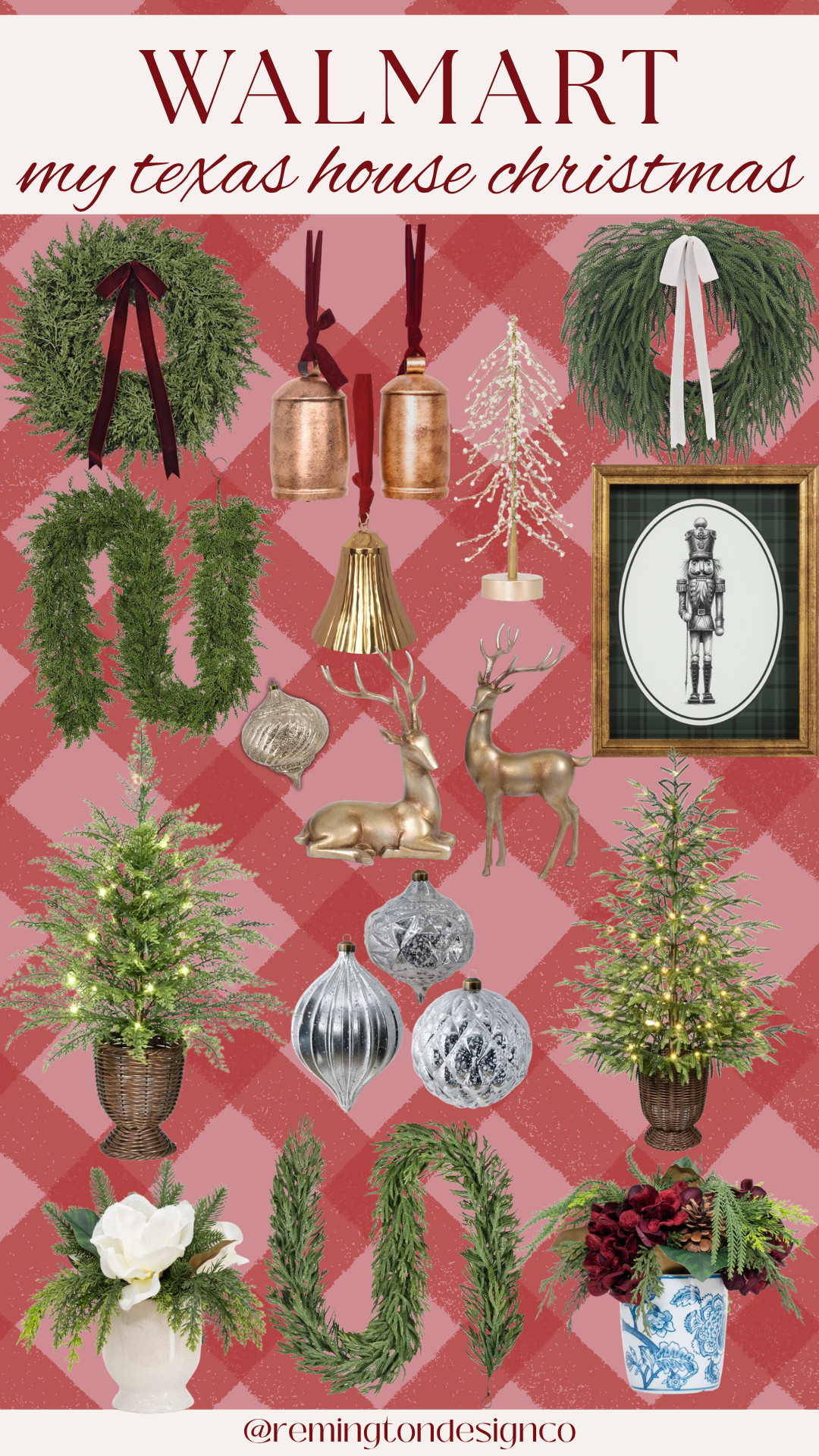 Decking the halls with timeless Christmas finds! Classic greenery, gold accents and vintage-inspired pieces from Walmart!

Walmart Christmas finds - classic Christmas decor - Christmas wreaths - gold holiday decor - vintage Christmas ornaments - traditional holiday home

 

 #LTKmomlife #LTKSeasonal #LTKHome