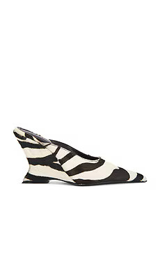Schutz Siena Mule Pump in Zebra Print from Revolve.com | Revolve Clothing (Global)