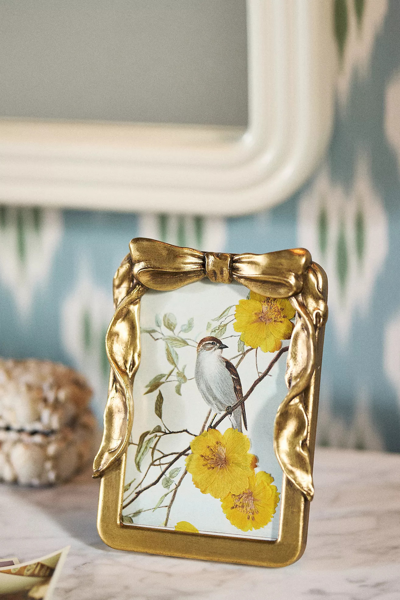 Beau Bow Gold Picture Frame | Anthropologie (US)