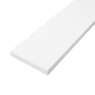 1 in. x 5 in. x 8 ft. Primed Finger-Joint Board PFJB158 - The Home Depot | The Home Depot