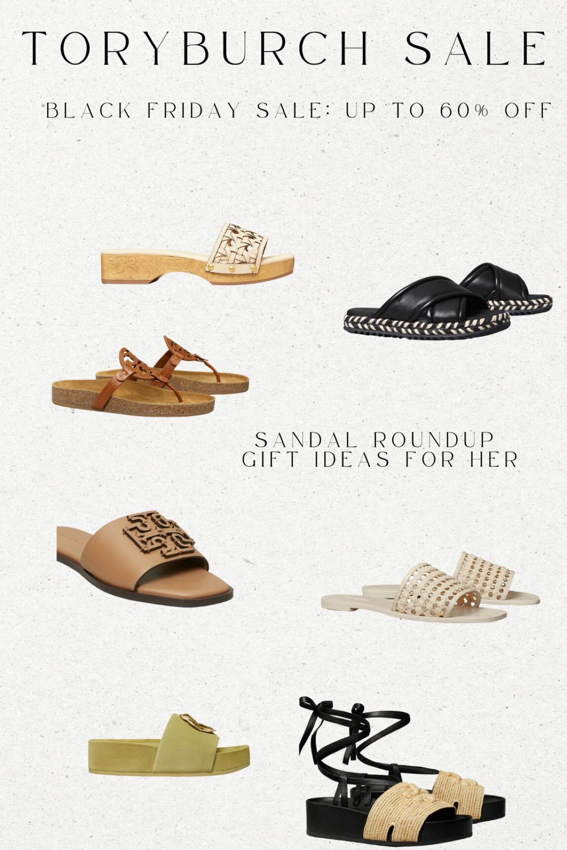 Tory Burch Black Friday Sale - Roundups Of My Favorite Sandals!!

#LTKGiftGuide #LTKCyberweek #LTKHoliday