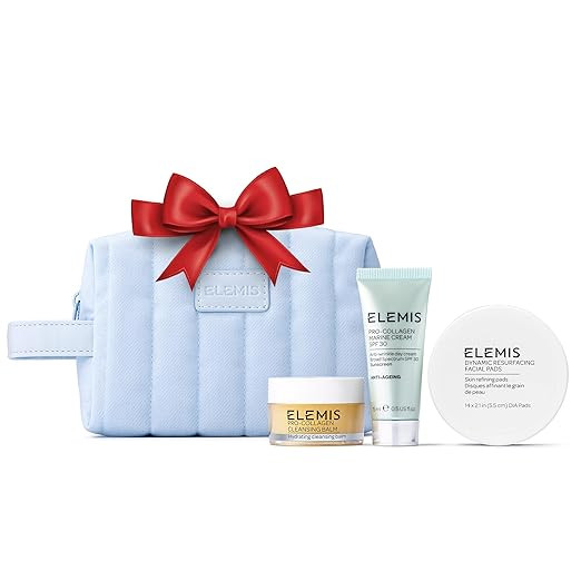 ELEMIS Healthy Skin Exclusive Travel Set | Pro-Collagen Cleansing Balm Mini, Marine Cream SPF 30 ... | Amazon (US)