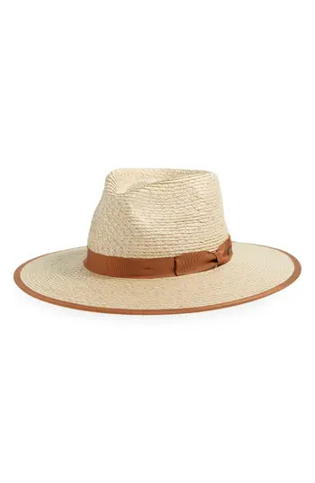 Brixton Jo Straw Rancher Hat in Natural/Tan at Nordstrom Rack, Size Small | Nordstrom Rack