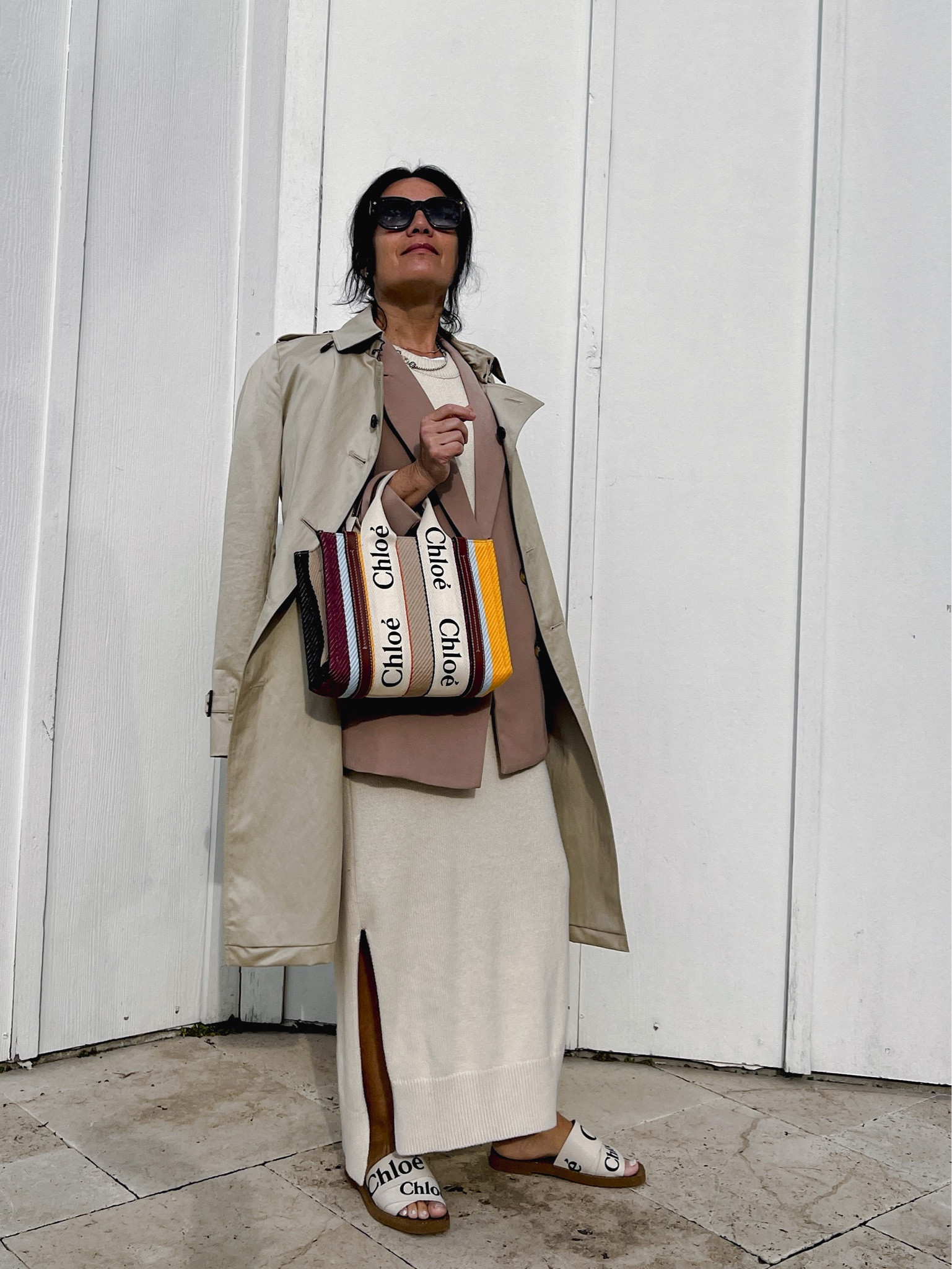 Transition pieces! Knit dress, blazer and trench coat those are staple piece to wear this spring! 

#LTKstyletip #LTKitbag #LTKshoecrush