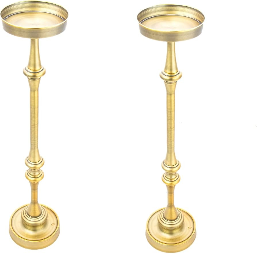 NewRidge Home Goods Dapper Glam 6in. Round Martini, Set of 2, for Small Spaces and Living Room En... | Amazon (US)
