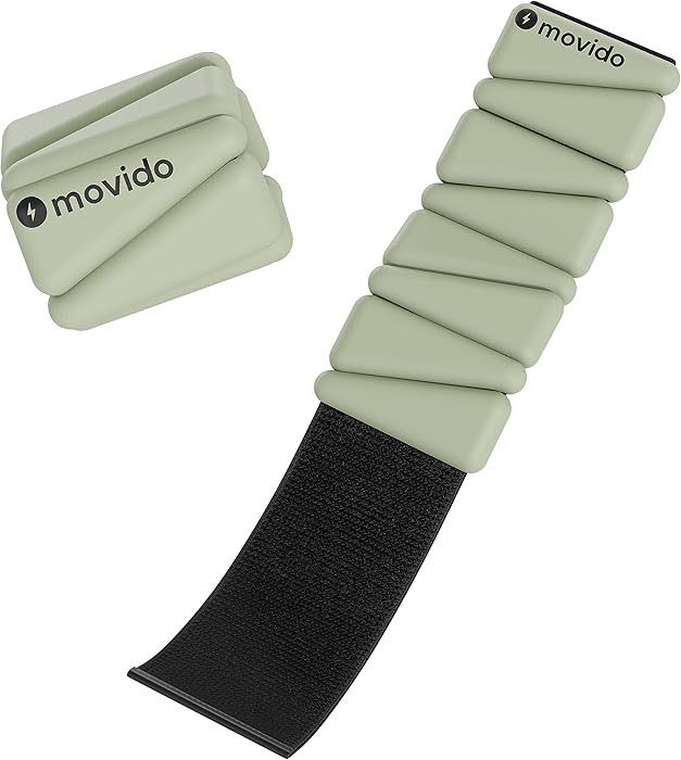 Movido Wrist and Ankle Weights | 1 lb each (2 per set) | Adjustable Workout Weights for Women and... | Amazon (US)