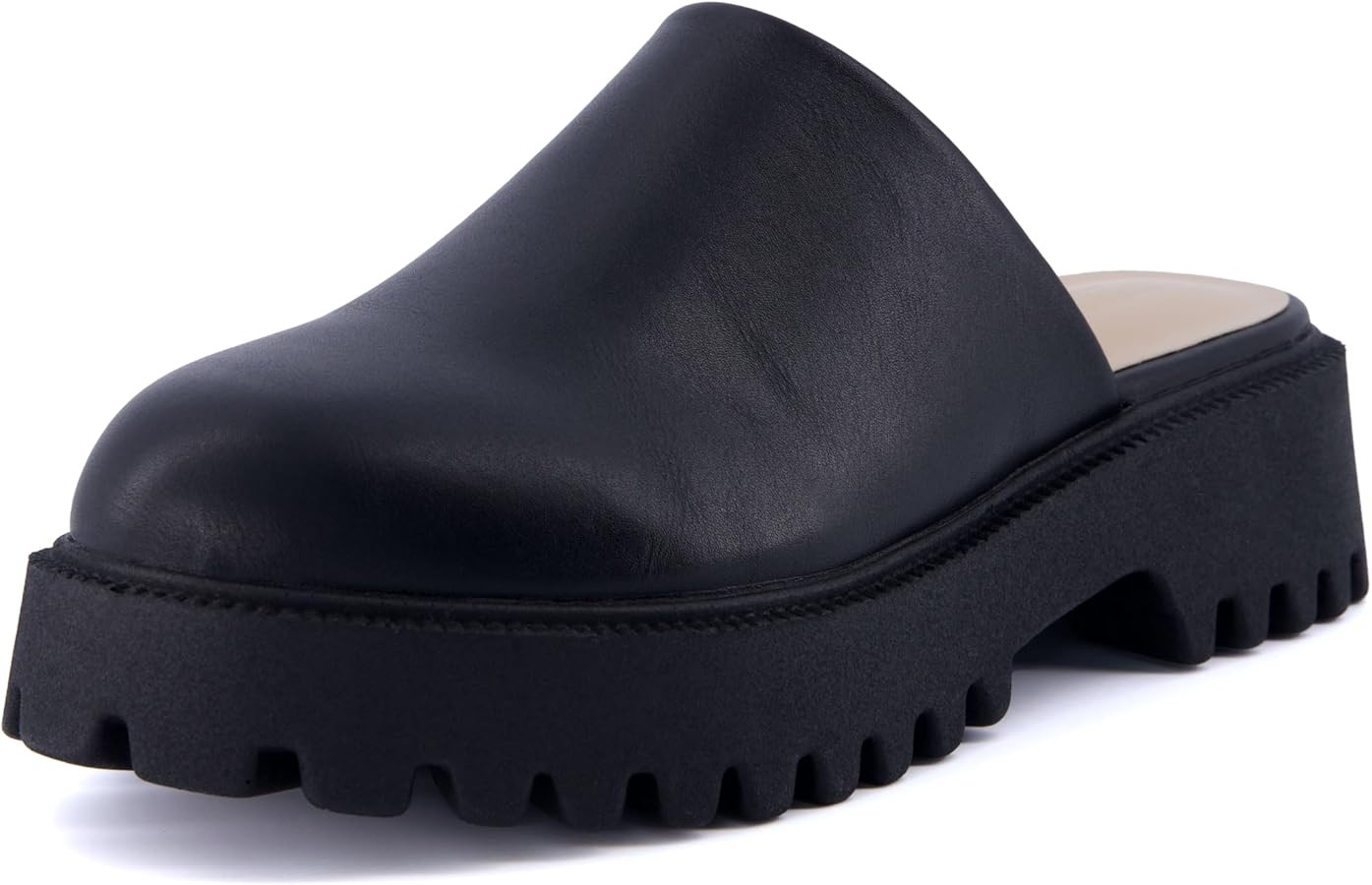 CUSHIONAIRE Women's Bolt Slip on Lug Mule +Memory Foam, Wide Widths Available | Amazon (US)