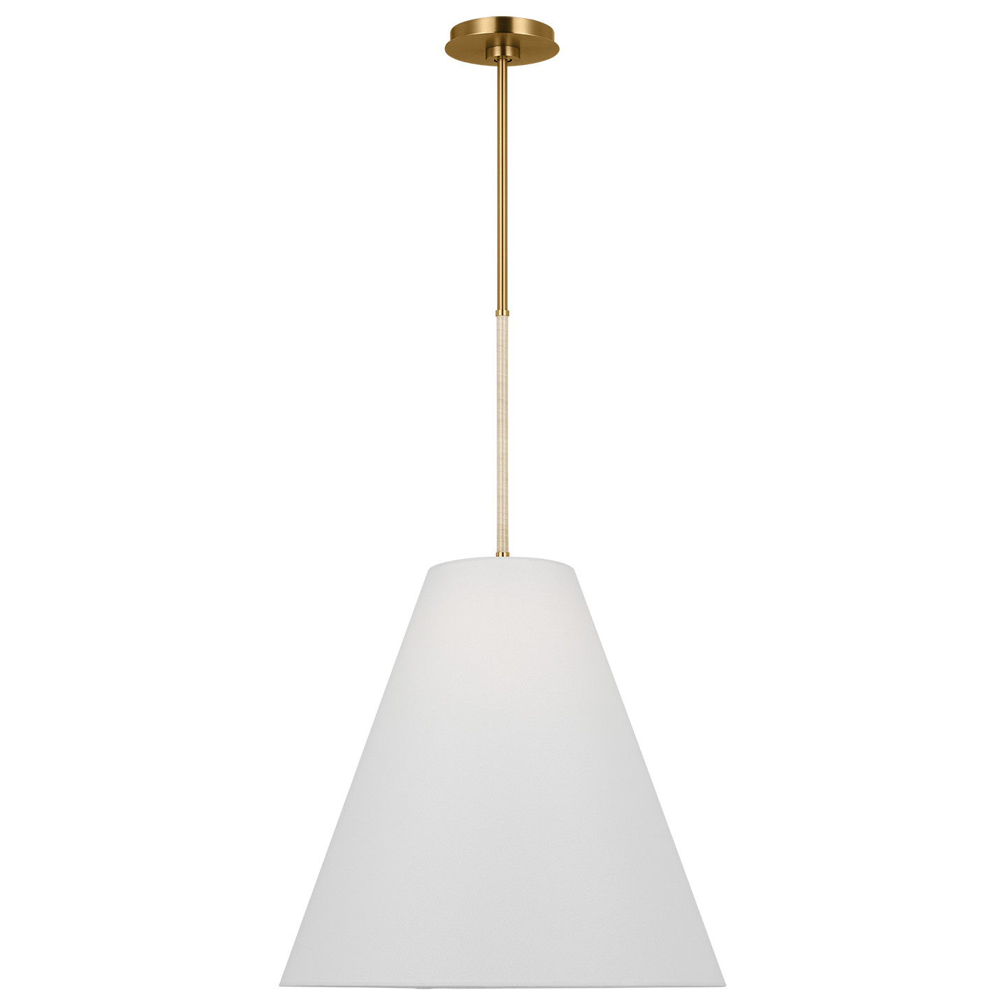 Remy Large Pendant Burnished Brass | Visual Comfort
