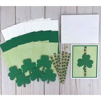 st Patricks Day Card Making For Adults To Diy Pattys Greeting Cards Beginner Craft Kit With Supplies Make Your Own Cards | Etsy (US)