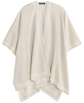 Lauren Ralph Lauren Sparkle Jet Setter Wrap - Macy's | Macy's