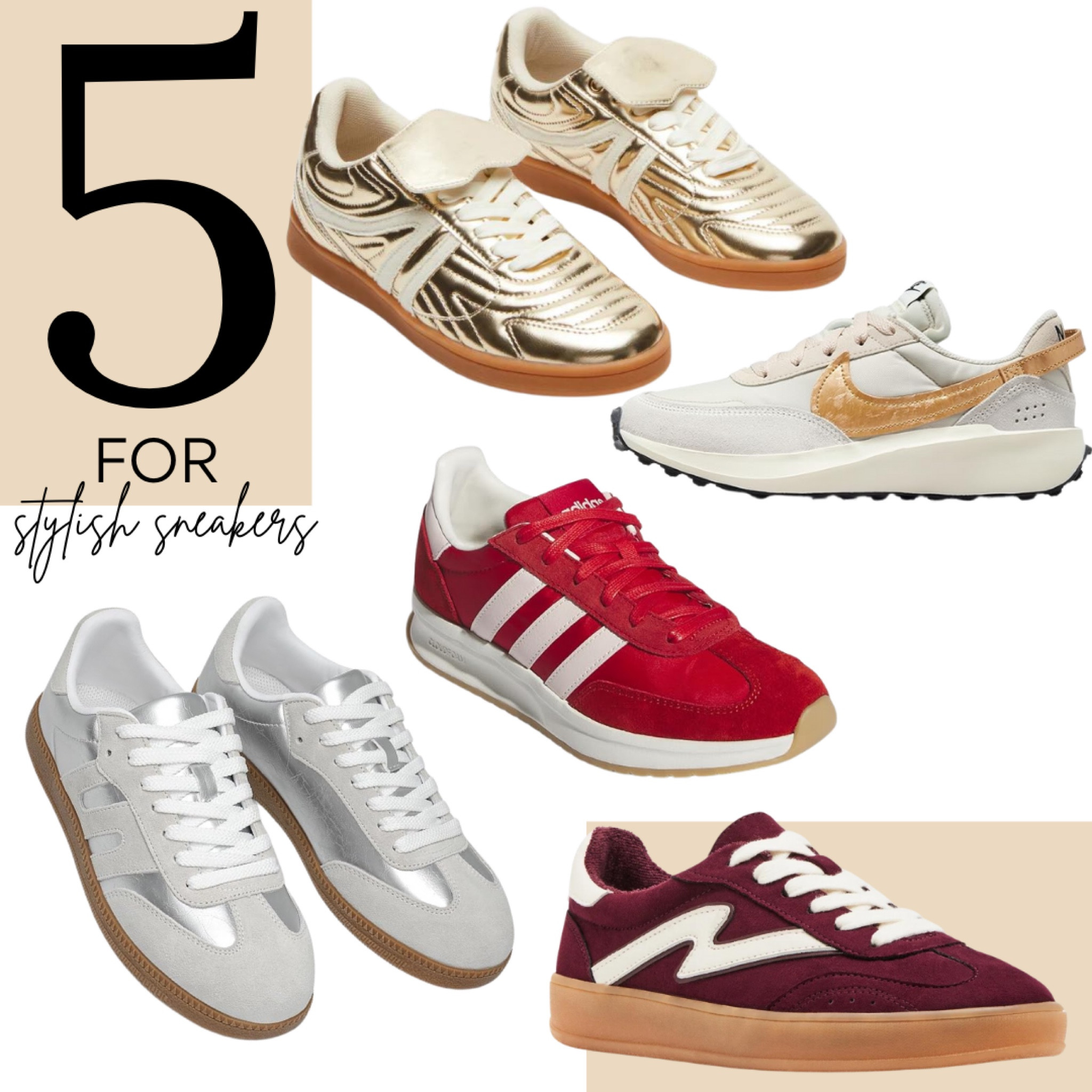 5 stylish sneakers for fall



#LTKShoeCrush #LTKFitness