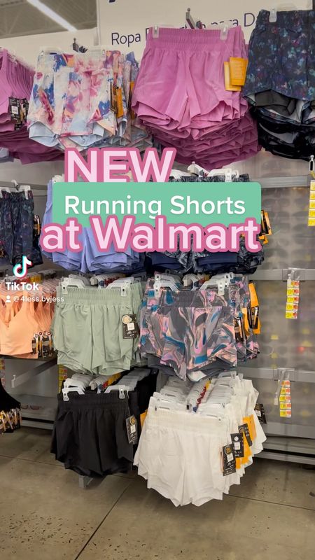 New running shorts at Walmart! These look and feel so much like the higher end brands. 

Lululemon dupes, athletic shorts, summer fashion 

#LTKfit #LTKunder50