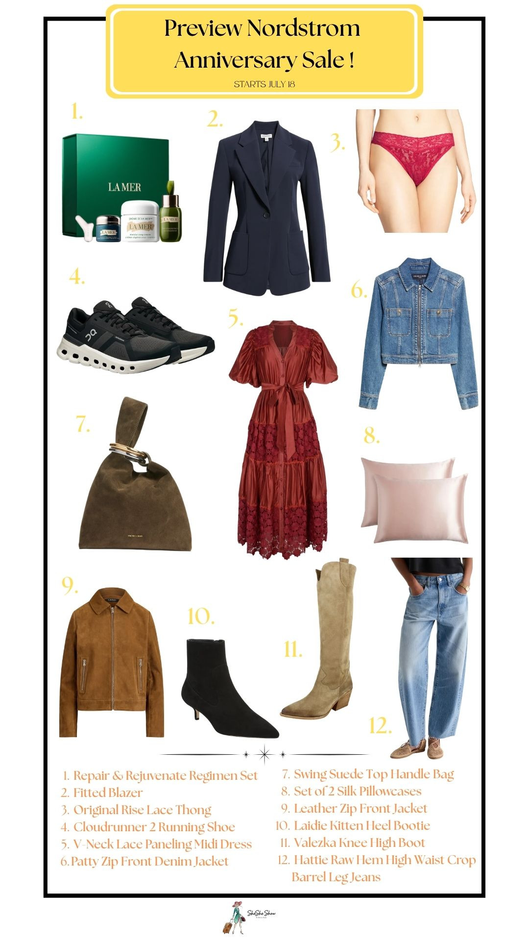 So many great items to refresh, update and save. 
Fitness, athleisure, blazers, leather jackets, home, bath, beauty, boots and booties, dresses, jeans and more. 
Checkout the dates when you can shop. These items are just a few that I love to give you a preview

#LTKOver40 #LTKSaleAlert #LTKWorkwear