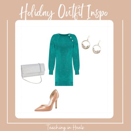 Holiday party season is finally here and what a great excuse to shop for a new fun holiday outfit? I love this sweater dress. The jeweled buttons add a holiday flare, but it’s subtle enough to wear this to work and out for other occasions. Do you dress up or go causal for holiday parties? 

#LTKSeasonal #LTKHoliday #LTKstyletip