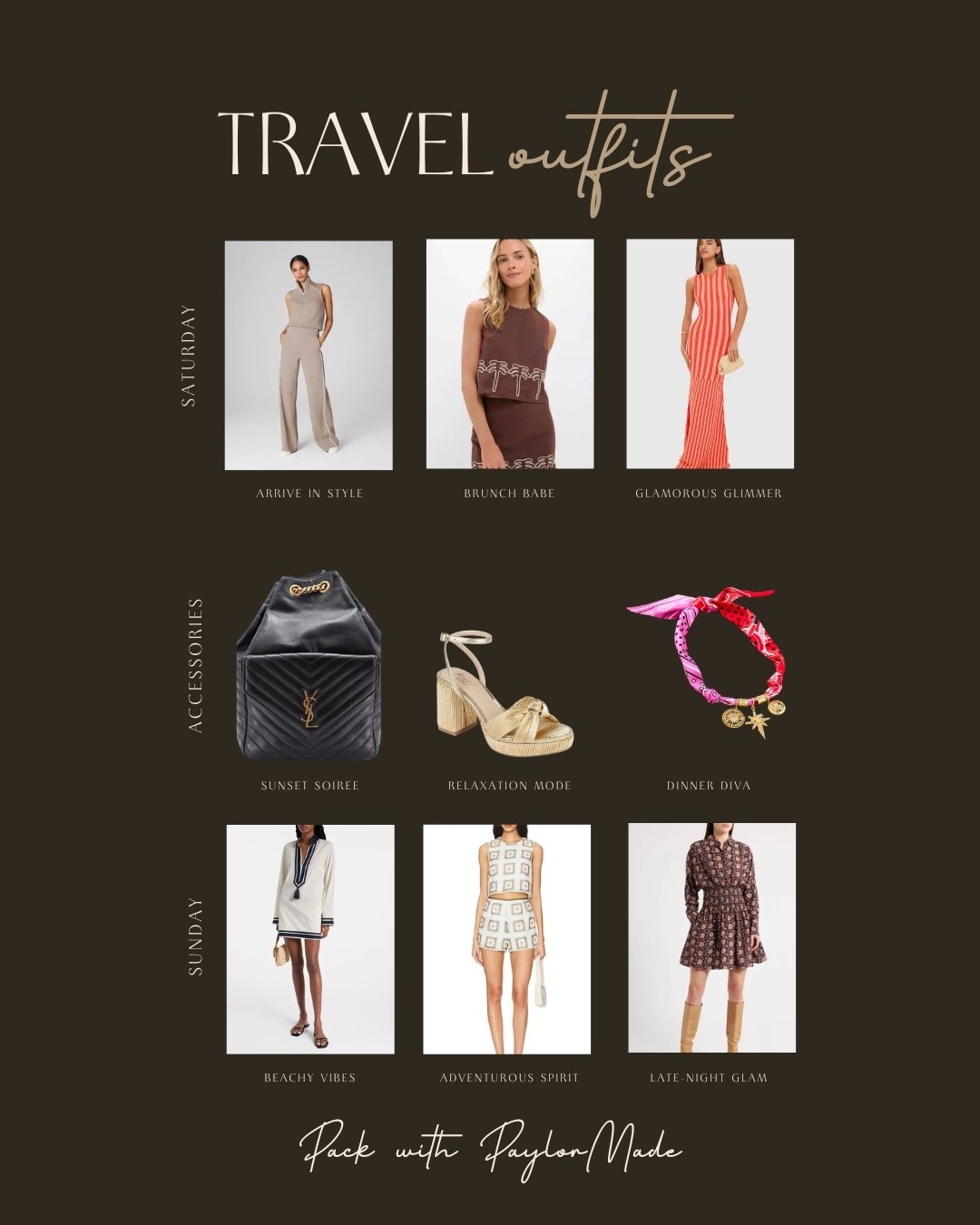 Pack with PaylorMade: Sicilyy Where

#LTKTravel #LTKStyleTip #LTKSaleAlert