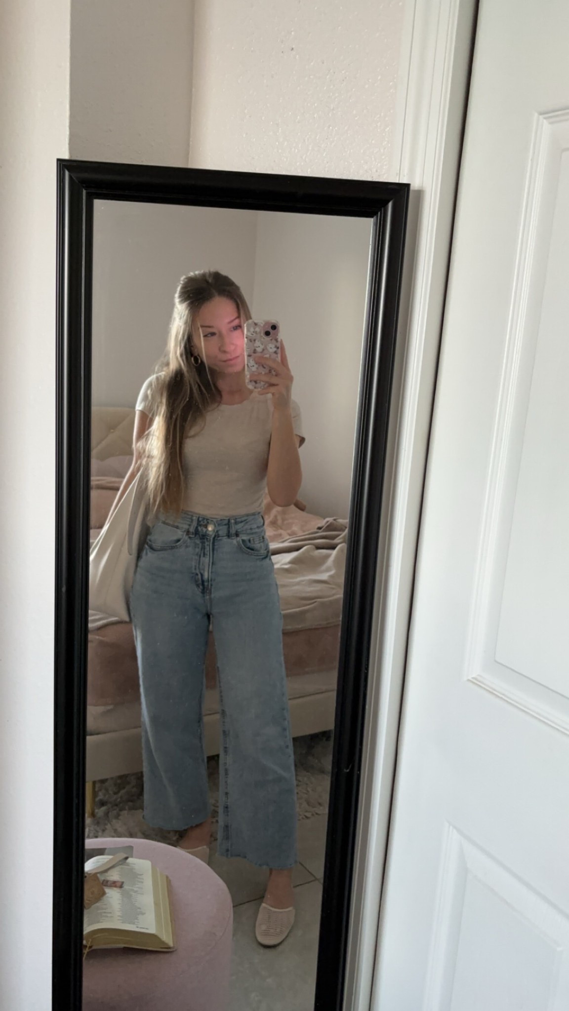 casual spring jeans outfit🌿🤍

#LTKSeasonal #LTKootd