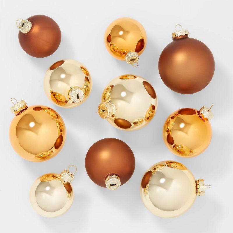 42ct Round Glass Christmas Tree Ornament Set - Wondershop™ | Target