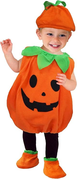 Halloween Pumpkin Costume for Baby Toddler Boys Party Cosplay Clothes | Amazon (US)
