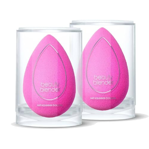 Beautyblender Original Pink Makeup Sponges | Super-Soft Blending Foam for Foundations, Powders & Creams | Reusable & Washable, Vegan & Cruelty Free, Streak-Free Finish - Pack of 2 | Amazon (US)