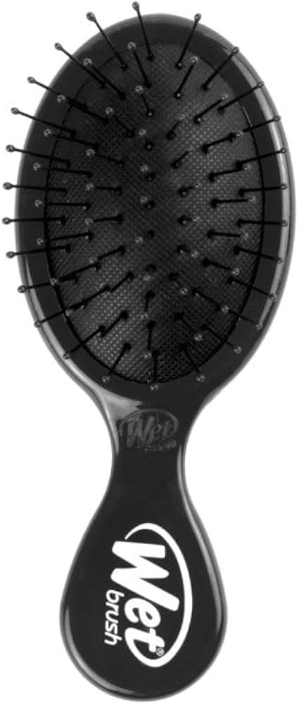 Wet Brush Detangling Brush, Mini Detangler Brush (Black) - Wet & Dry Tangle-Free Hair Brush for W... | Amazon (US)