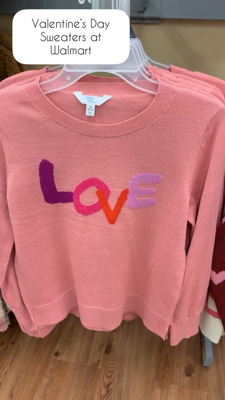 Head to Walmart for fun sweaters for Valentine’s Day!

#LTKunder50 #LTKstyletip #LTKSeasonal
