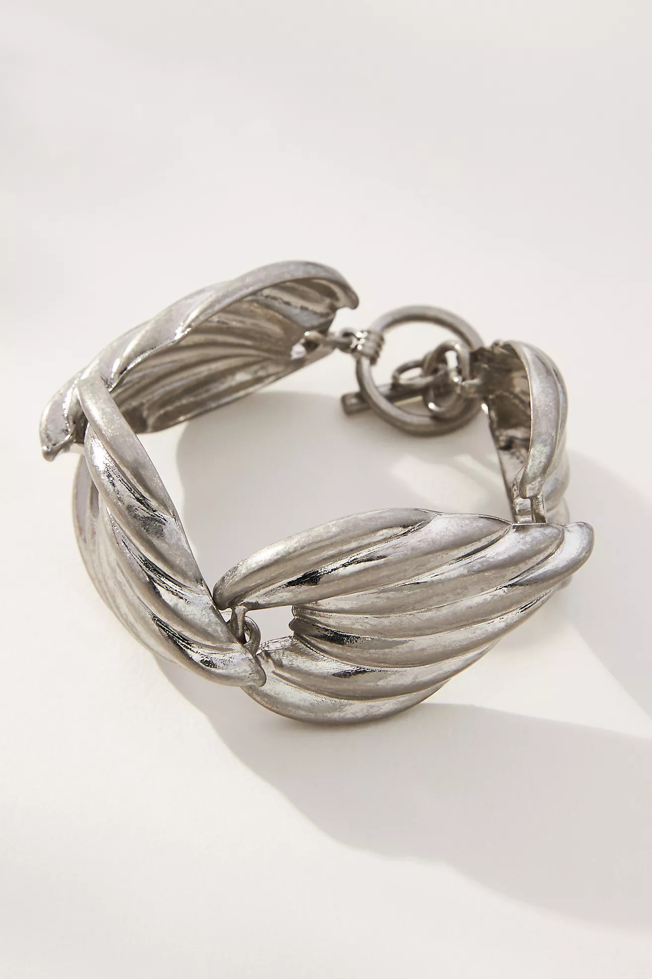 Large Leaflet Link Bracelet | Anthropologie (US)