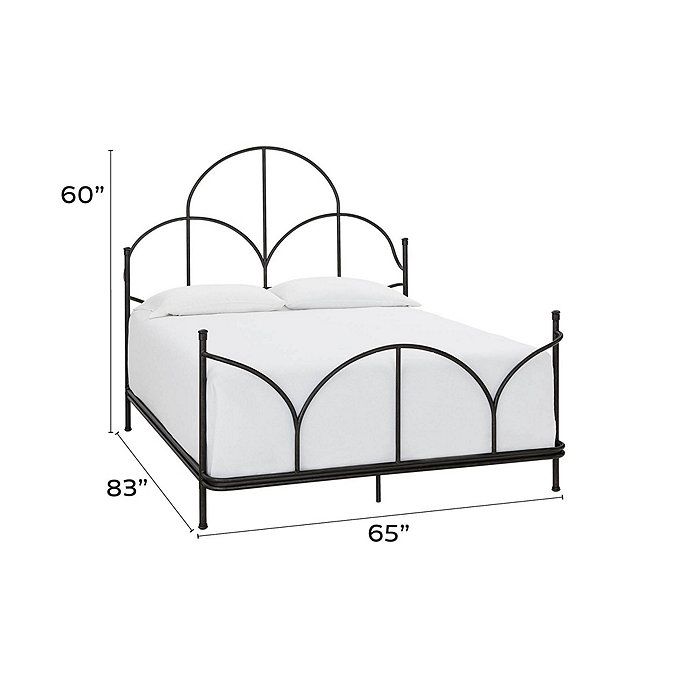 Remy Iron Bed Queen Size | Ballard Designs, Inc.