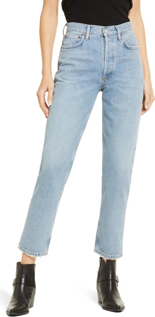 Fen High Waist Relaxed Tapered Organic Cotton Jeans | Nordstrom