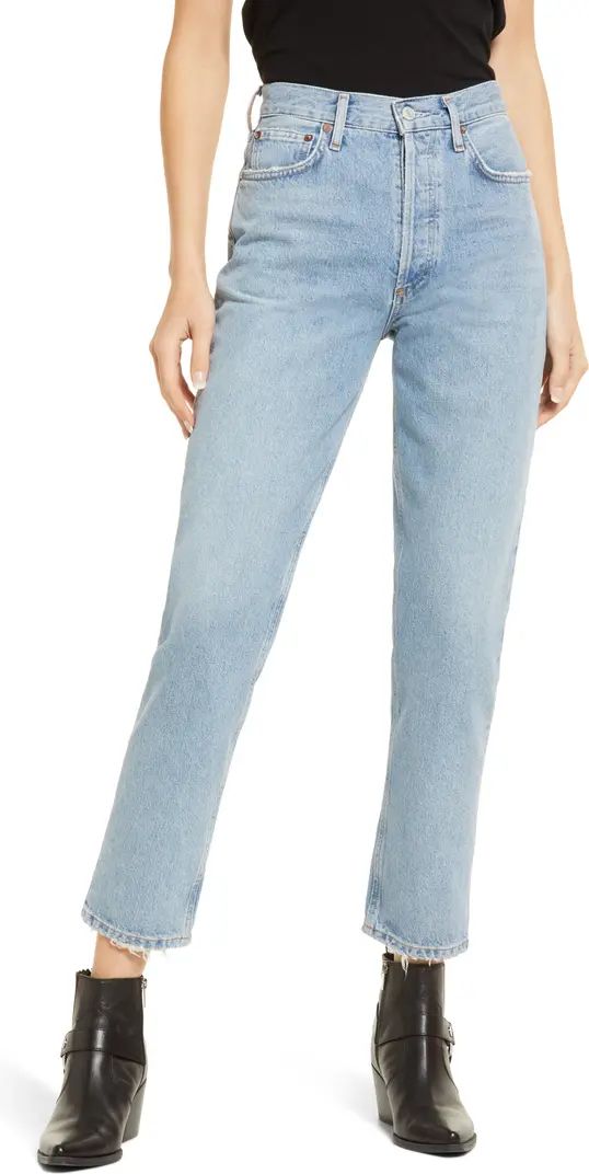 Fen High Waist Relaxed Tapered Organic Cotton Jeans | Nordstrom