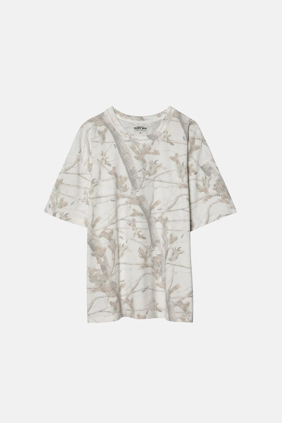 Oversized Tee - Woodland Camo | Dairy Boy