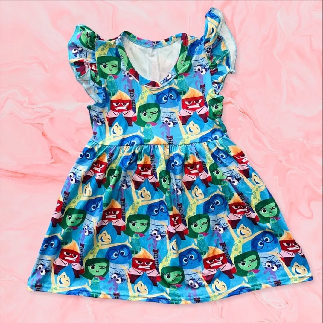 Inside Out Girl Boutique Dress - Etsy | Etsy (US)