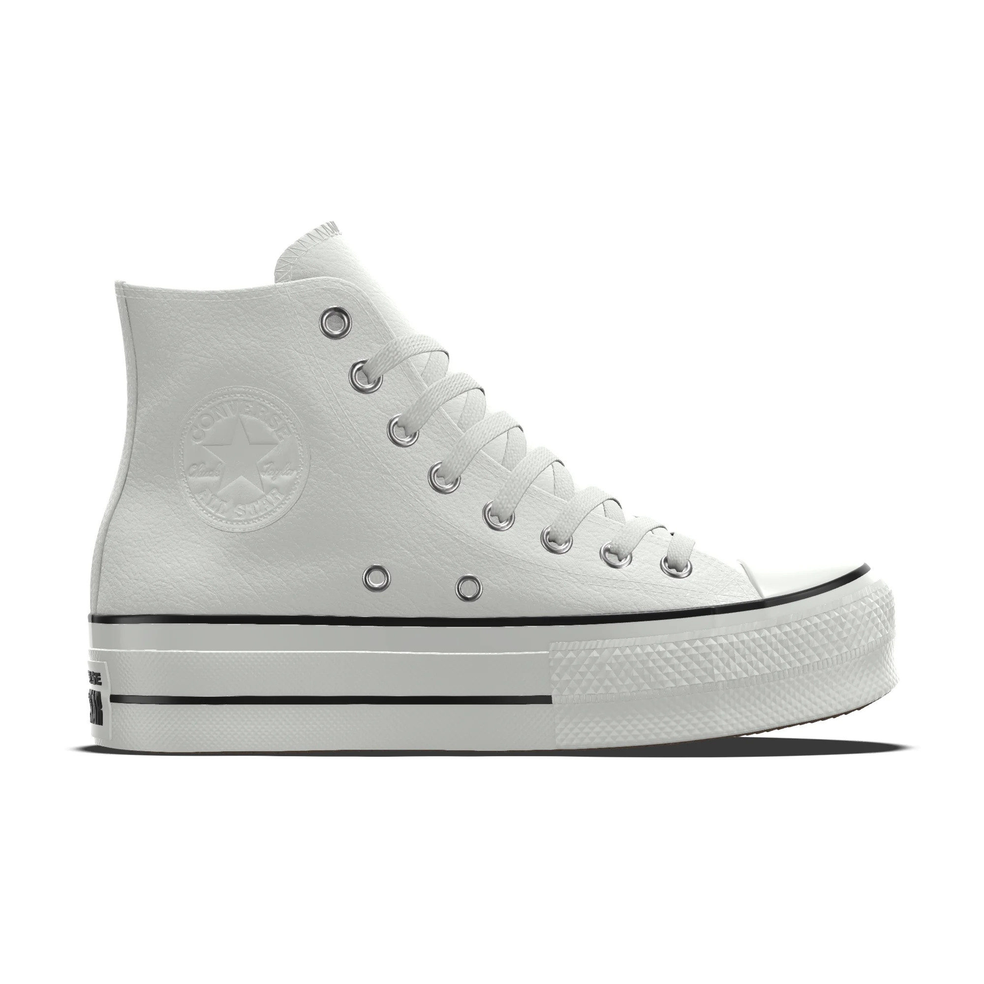 Custom Chuck Taylor All Star Lift Platform Leather By You | Converse (US)