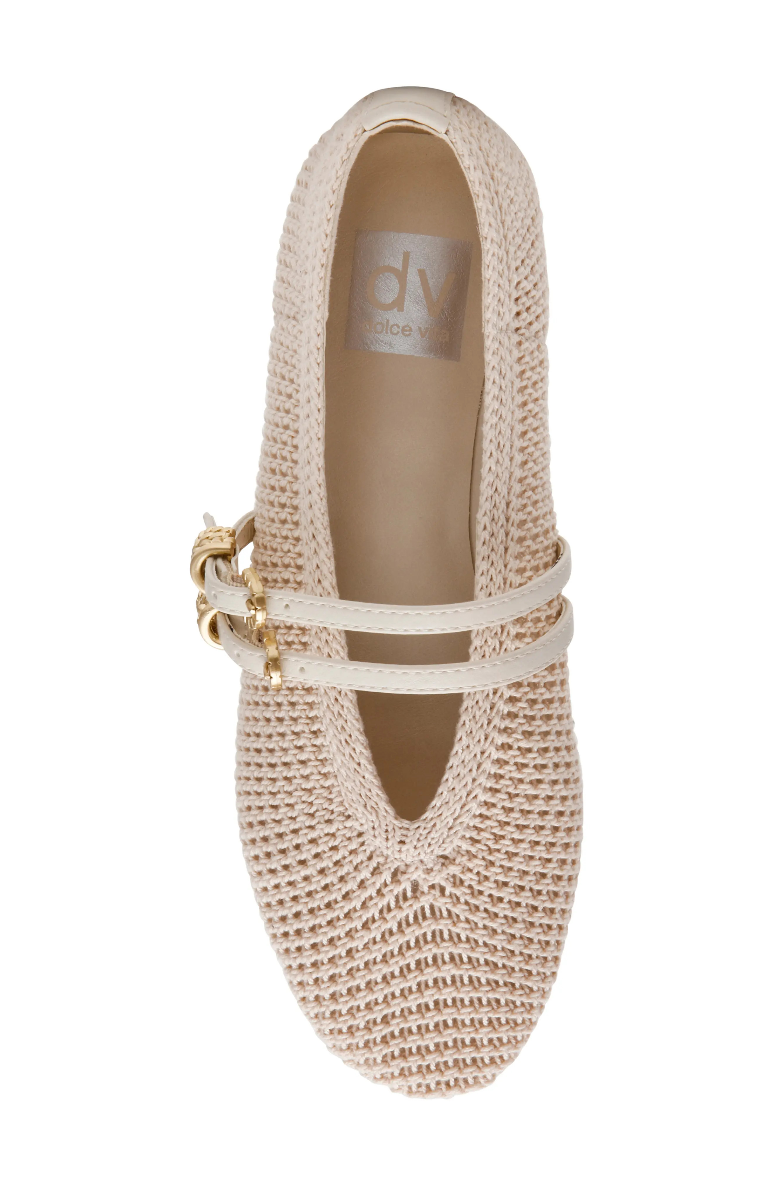 DV by Dolce Vita Lespina Flat in Ivory at Nordstrom Rack, Size 9 | Nordstrom Rack