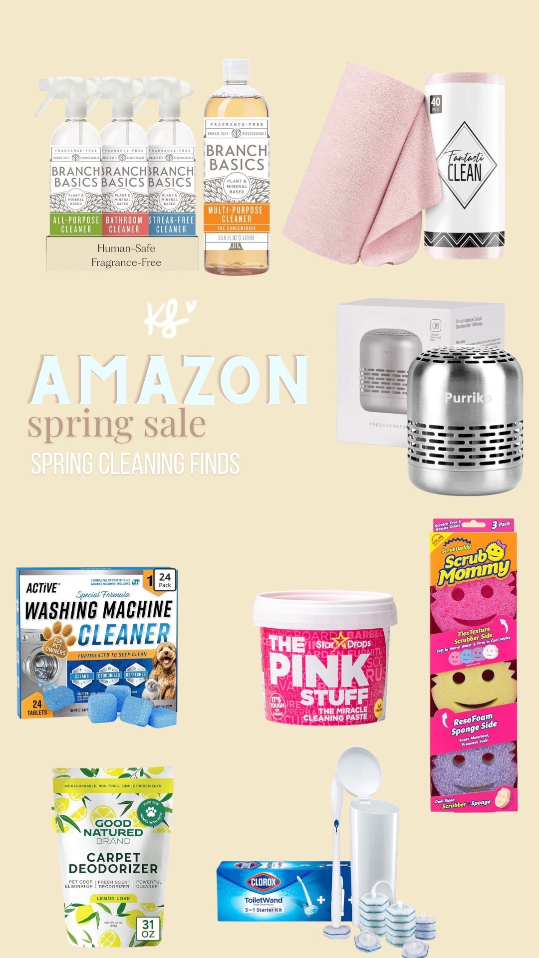 Amazon spring sale, spring cleaning finds 🫧

#LTKHome #LTKSaleAlert
