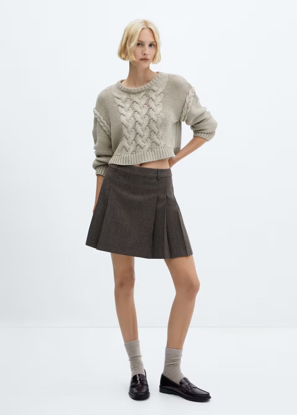 Search: Pleated mini skirt (9) | Mango USA | MANGO (US)