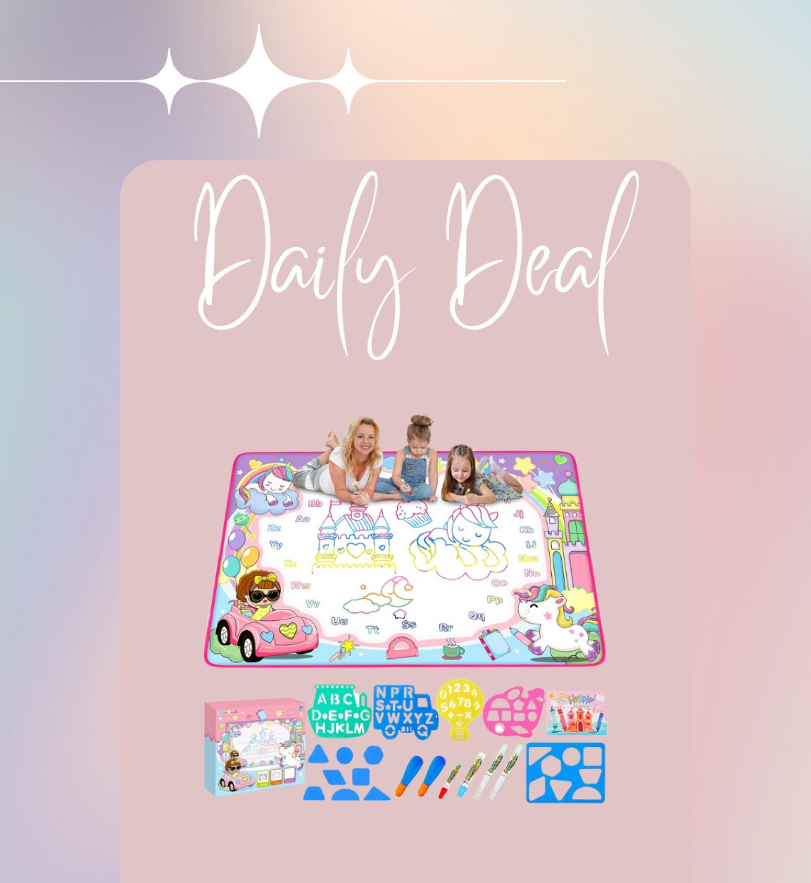 A water coloring mat! 

#LTKsalealert #LTKbaby #LTKkids