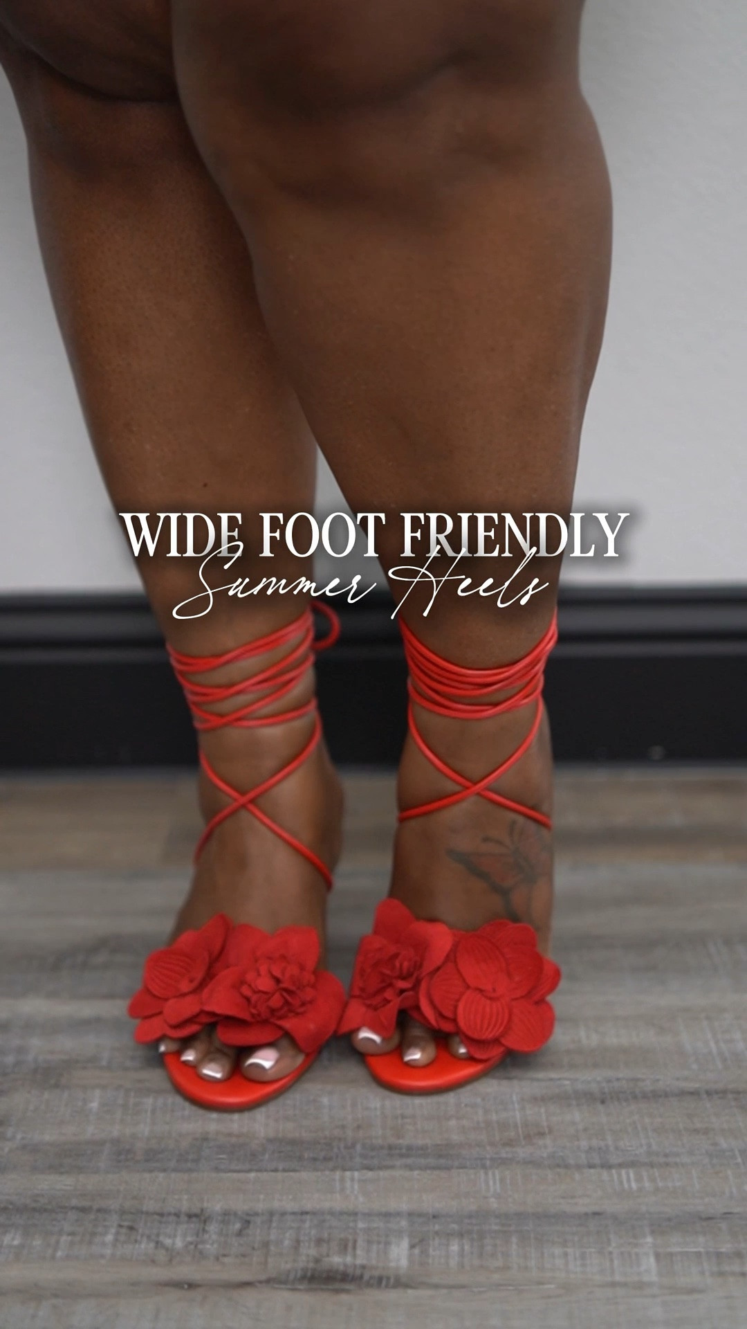 Wide foot friendly Summer heels