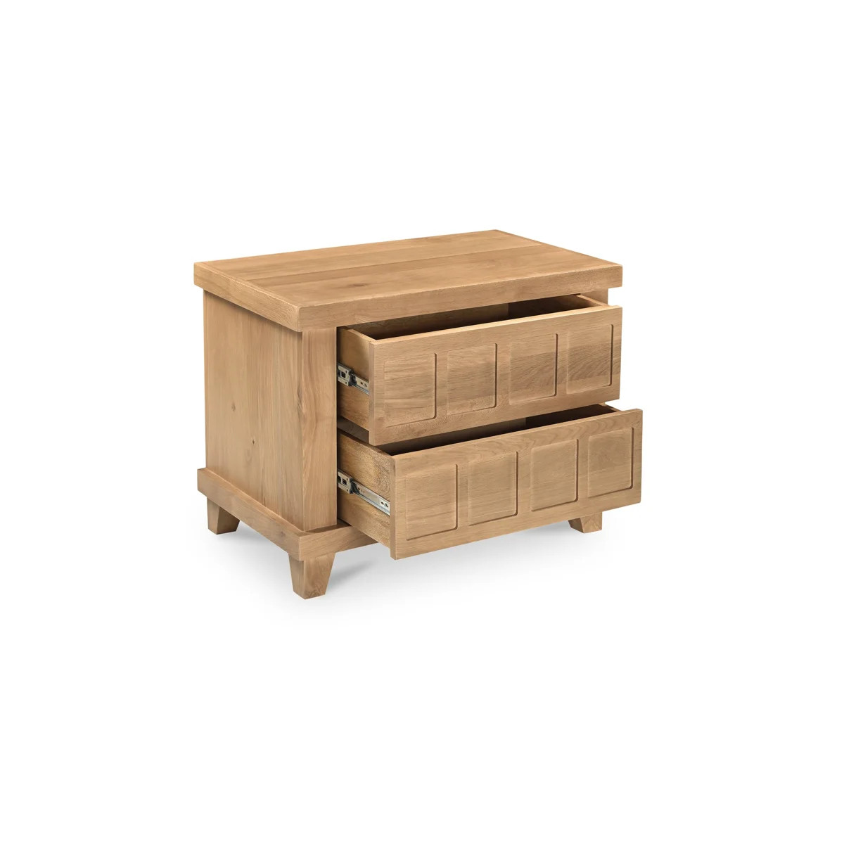 Enya Nightstand Natural Oak | Wayfair North America