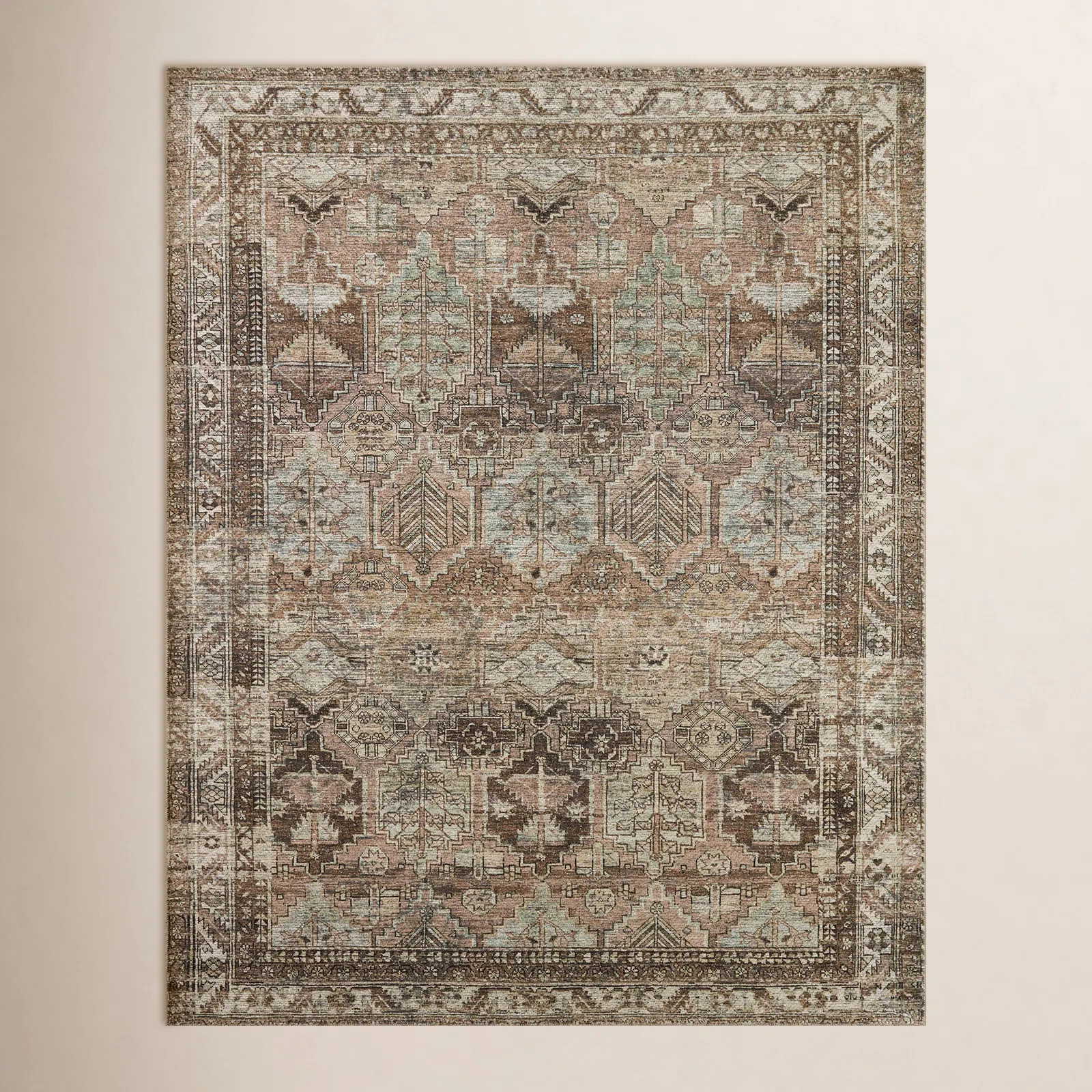 Billie Oriental Clay/Sage Area Rug | Joss & Main