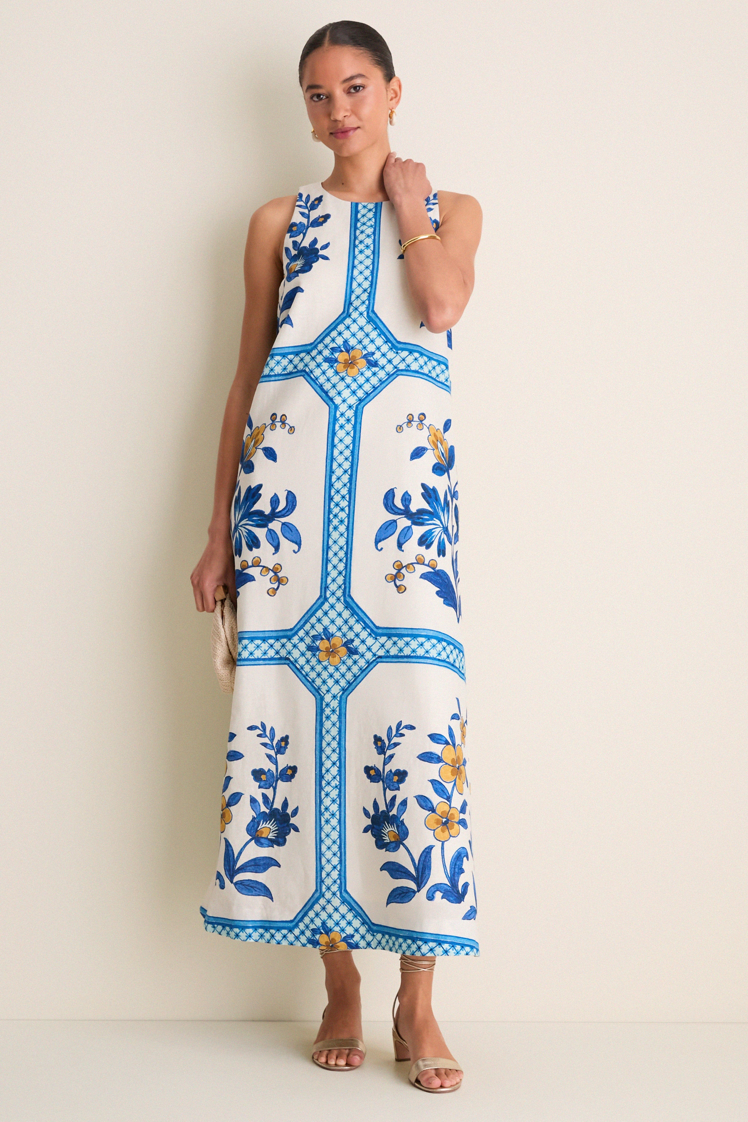 Amalfi Tile Portia Dress | Tuckernuck (US)
