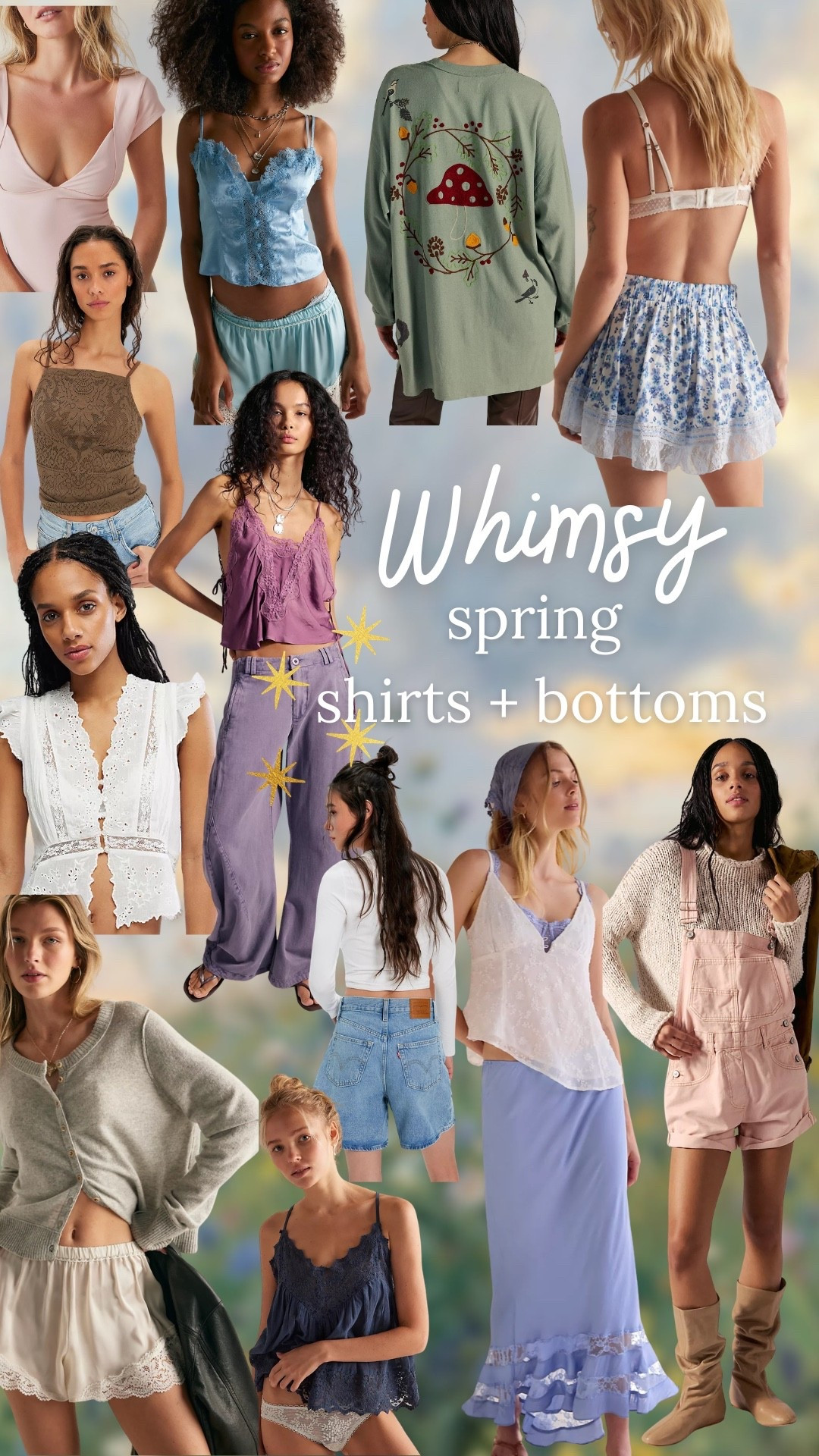 All my recent whimsy finds for spring shirts and bottoms 🌼✨

#LTKTall #LTKSeasonal