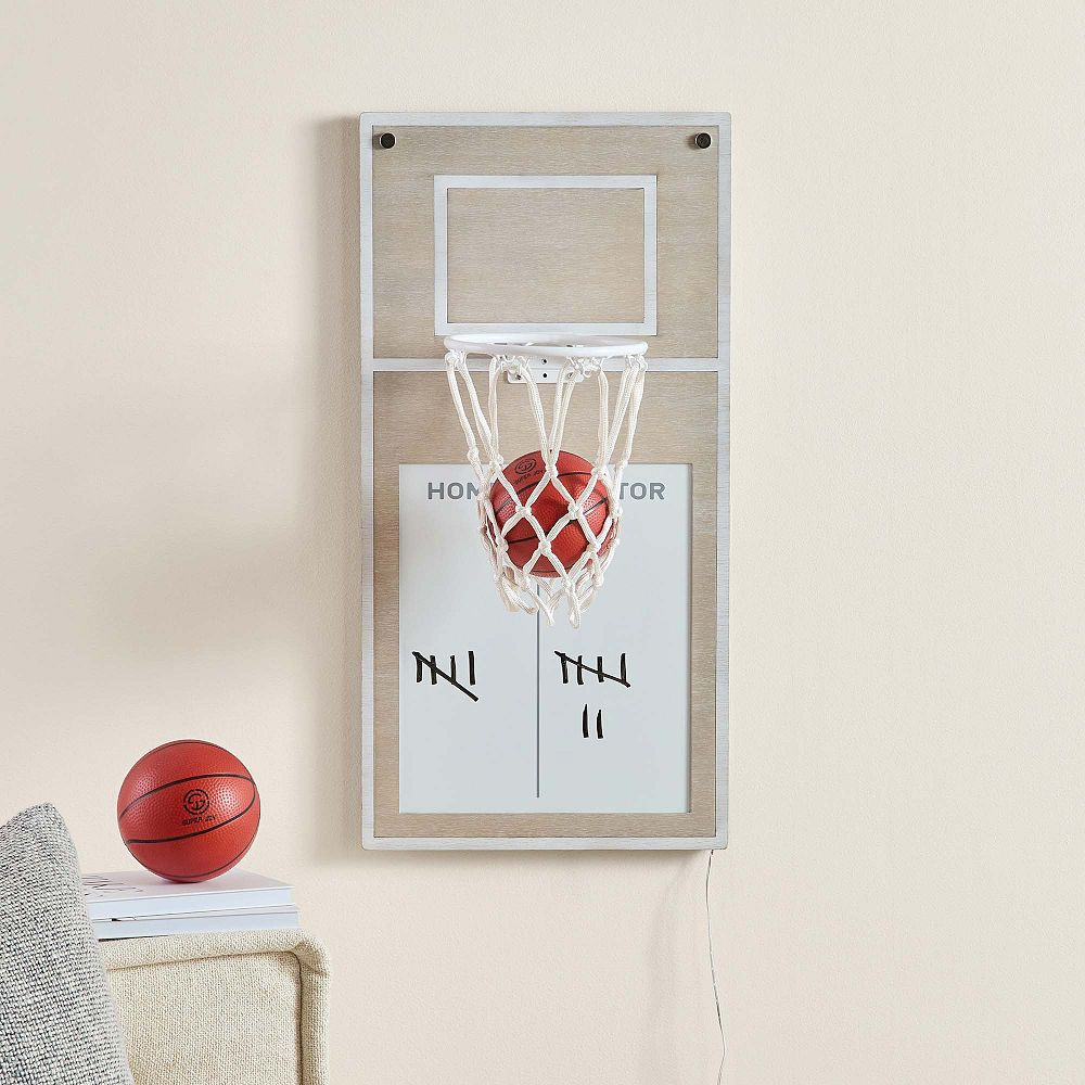 Backlit Two Player Basketball Wall Game | Pottery Barn Teen