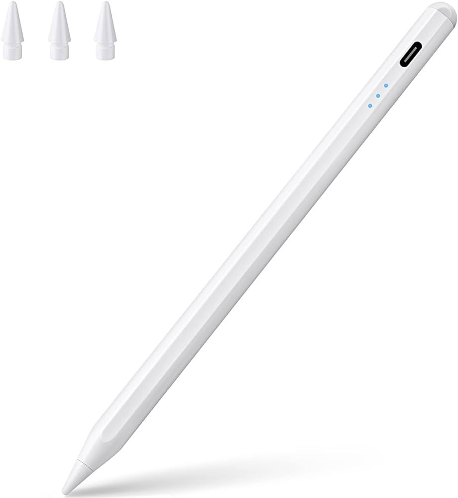 Stylus Pen for ipad, Active Pencil with Quick Charge, Palm Rejection Tilt Sensor, Magnetic Apple ... | Amazon (US)
