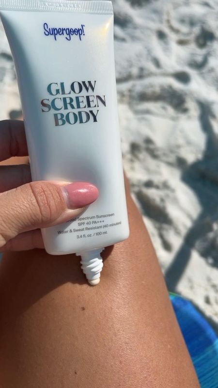 Glow screen body
Gives you a beautiful glow/slight shimmer; goes on so nicely!
Spf 40
Supergoop!
Daily sunscreen
Vacation must have
Honeymoon must have
Destination wedding 
Beach vacation
Pool party
Skincare must have
Sephora sale
Sephora beauty sale must have 

#LTKtravel #LTKunder50 #LTKswim