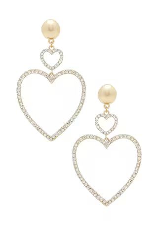 Two Hearts Drop Earrings
                    
                    Ettika | Revolve Clothing (Global)