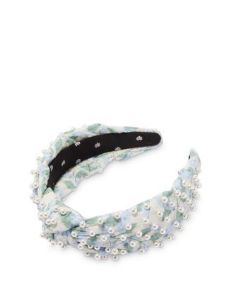 Lele Sadoughi Faux Pearl Knotted Headband Back to Results -  Jewelry & Accessories - Bloomingdale... | Bloomingdale's (US)