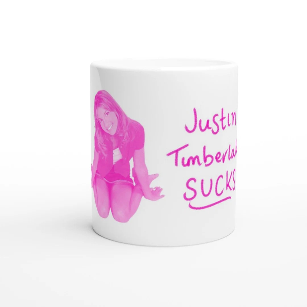 Pro Britney Spears Justin Timberlake Sucks Mug - Etsy | Etsy (US)